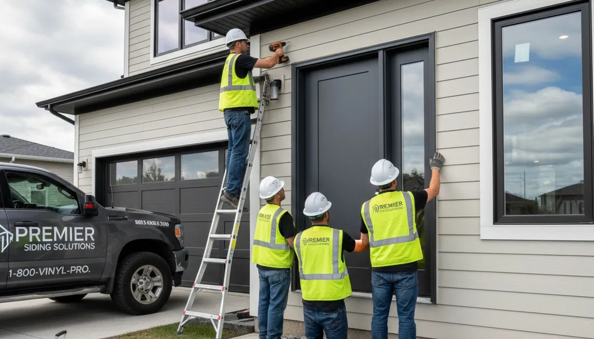 Professional door installation in Raleigh, NC by Next Level Exteriors for durable home protection