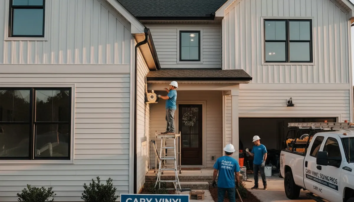 Professional vinyl siding installation in Raleigh NC by local exterior home experts