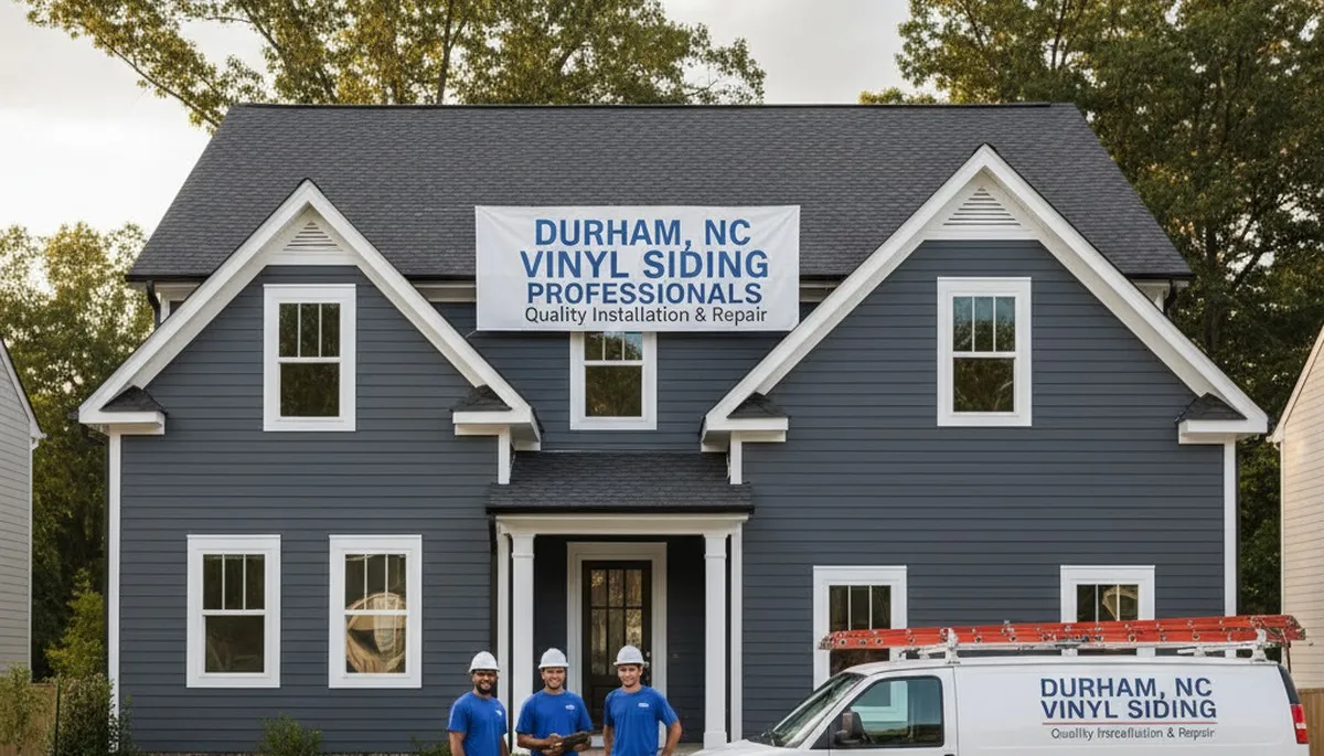 Professional vinyl siding installation by experts in Raleigh, NC homes