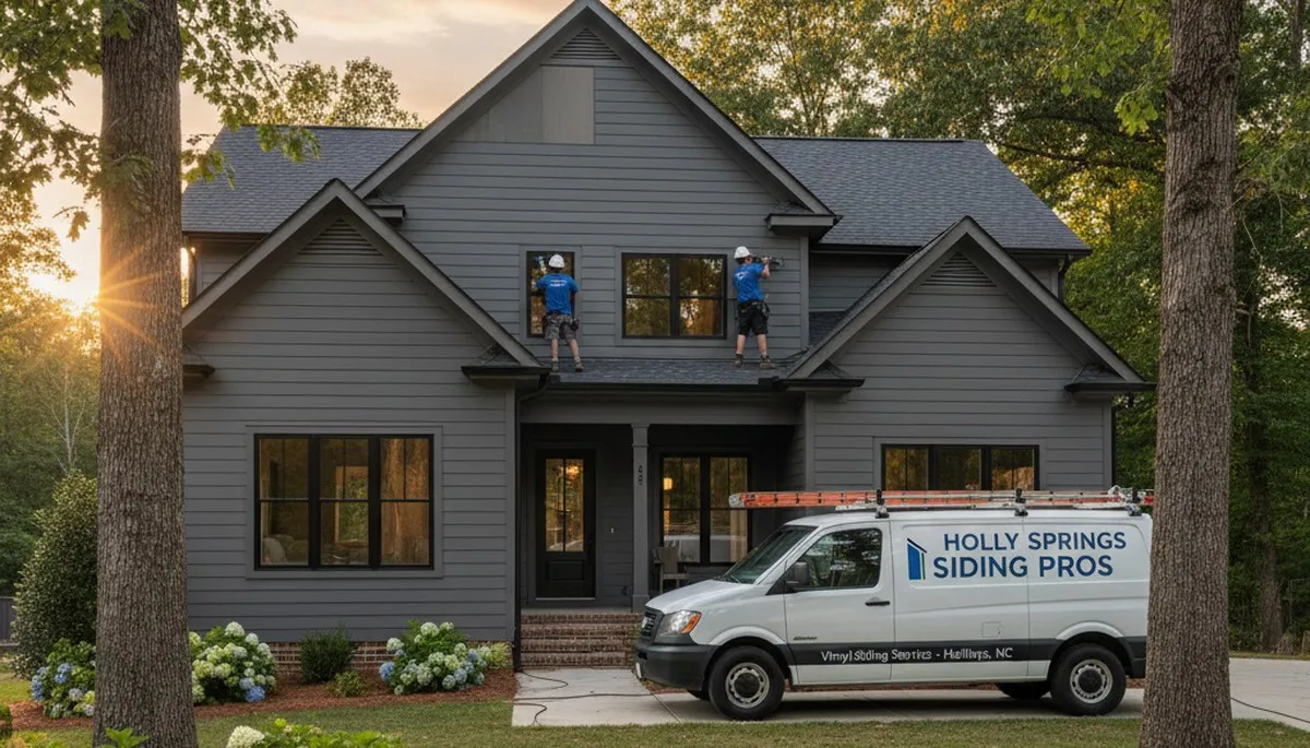Professional vinyl siding installation in Raleigh NC by local exterior home experts